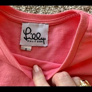 🧡NWOT Lilly Pulitzer pink 💯 perc cotton s/s T